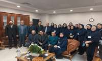 آئین تکریم و معارفه سرپرست بیمارستان شهید سلیمانی فردیس برگزار شد 