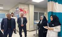 ارزیابی شبانه روزی خدمات درمانی در قلب فردیس/بازدید رئیس دانشگاه علوم پزشکی البرز از بیمارستان شهید سلیمانی 