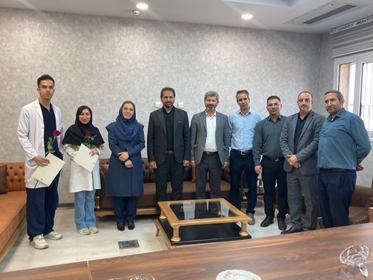 تجلیل از کادر کارشناسان بازتوانی بیمارستان شهید سلیمانی به مناسبت روز فیزیوتراپی                   