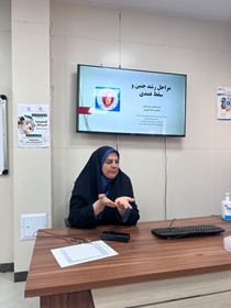 برگزاری کلاس آموزشی «مراحل رشد جنین و سقط عمدی»و آموزش و تمرین مهارتی احیای نوزاد 